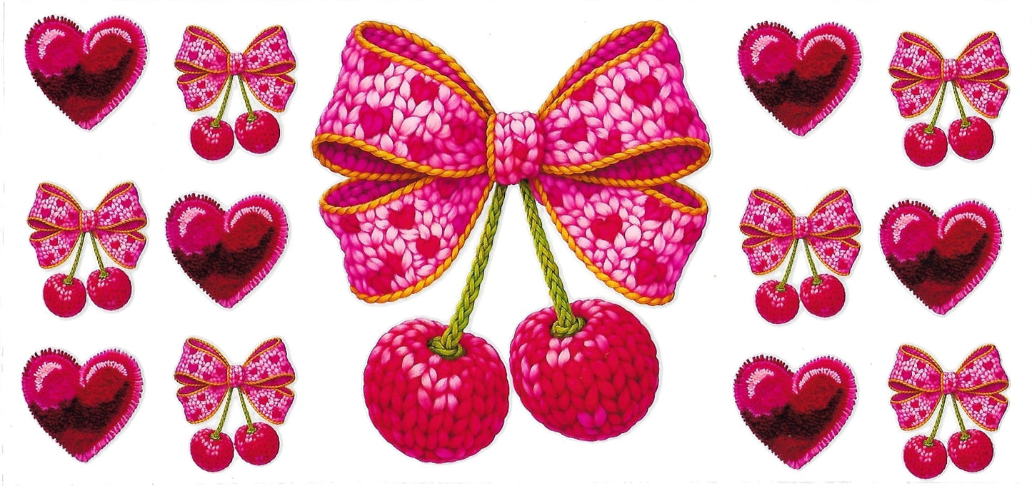 #2012- Crochet cherries