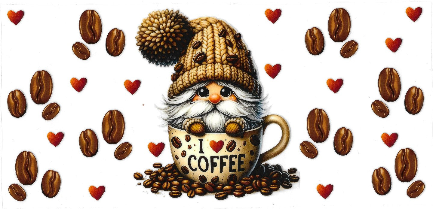 #2044- "I love coffee" gnome
