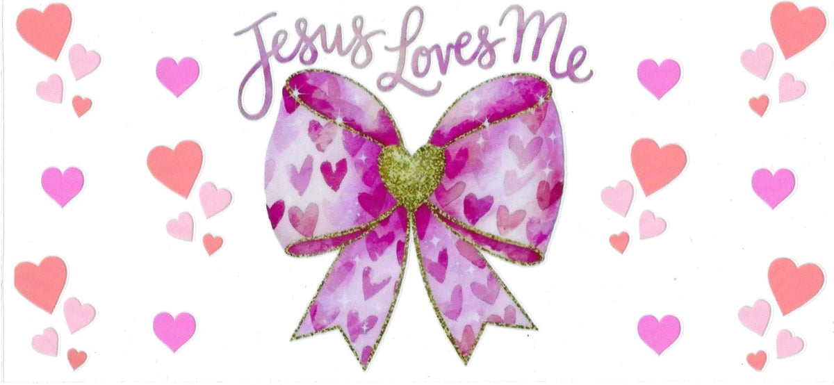 "Jesus loves me"- cup wrap - #241