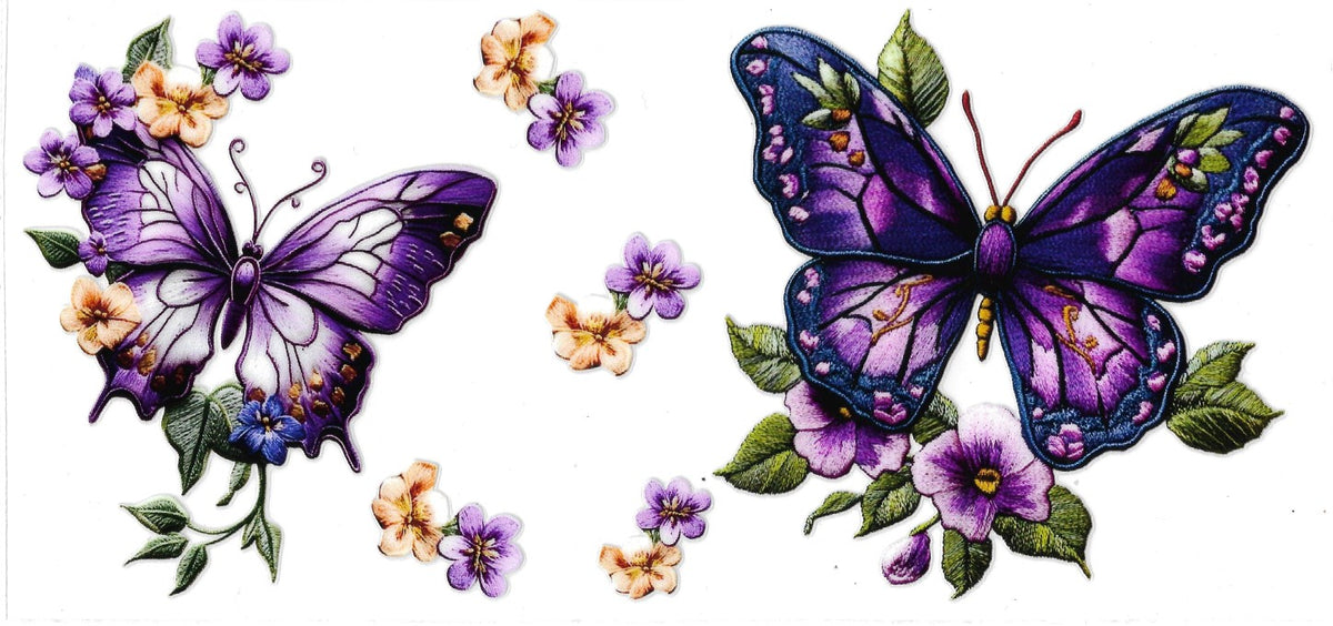 Purple Butterfly- #228