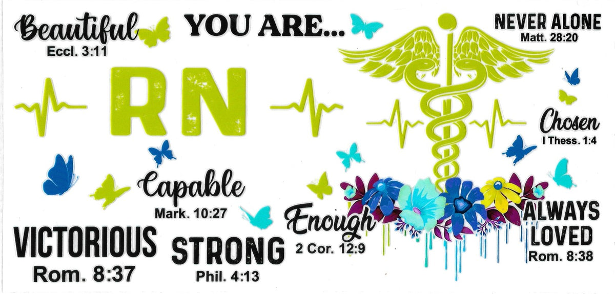 #614- RN Affirmations (Lime Green)