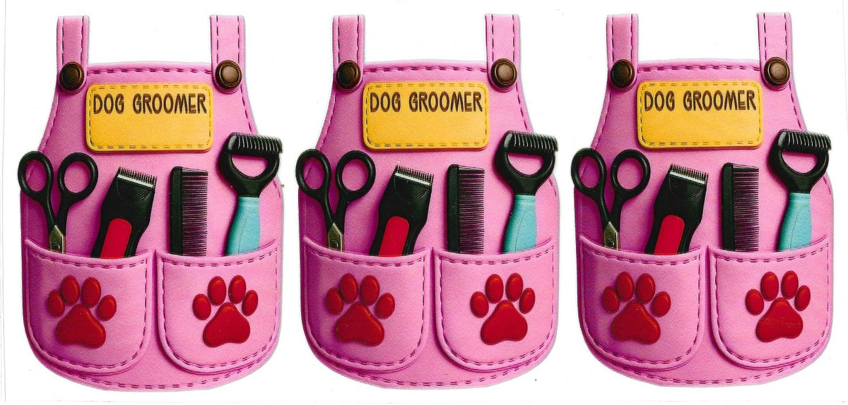 #6045- "Dog Groomer" (pink)