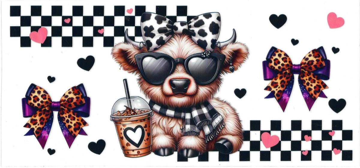 #428- Black & white checkered