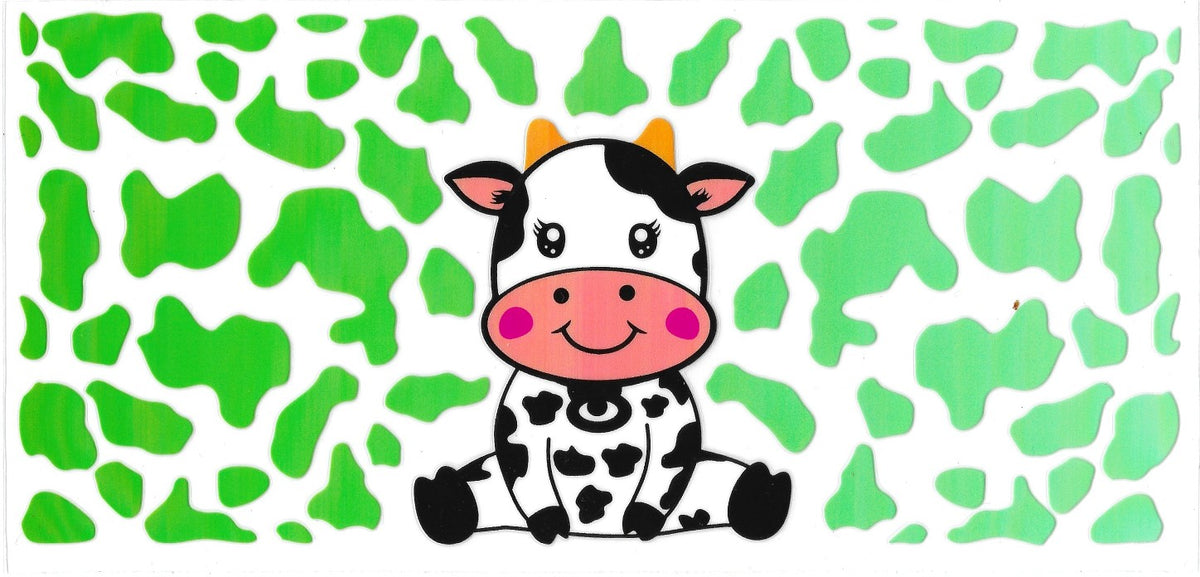 #442- Baby cow (Lime green)
