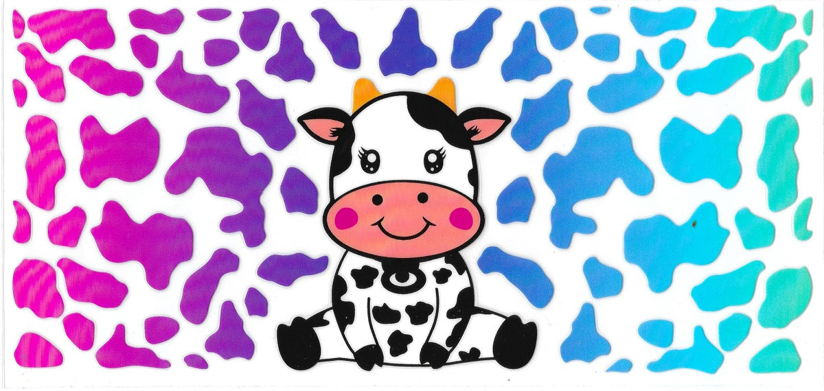#443- Baby cow (multi-color)