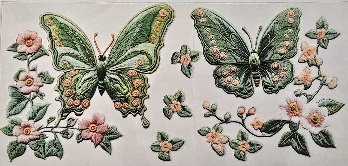 Green Butterfly Twin 2-#226