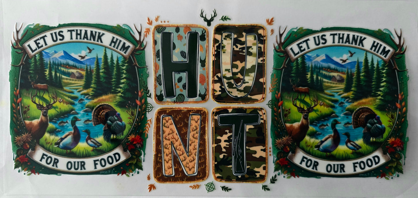 #7006- "Let us thank him for our food"