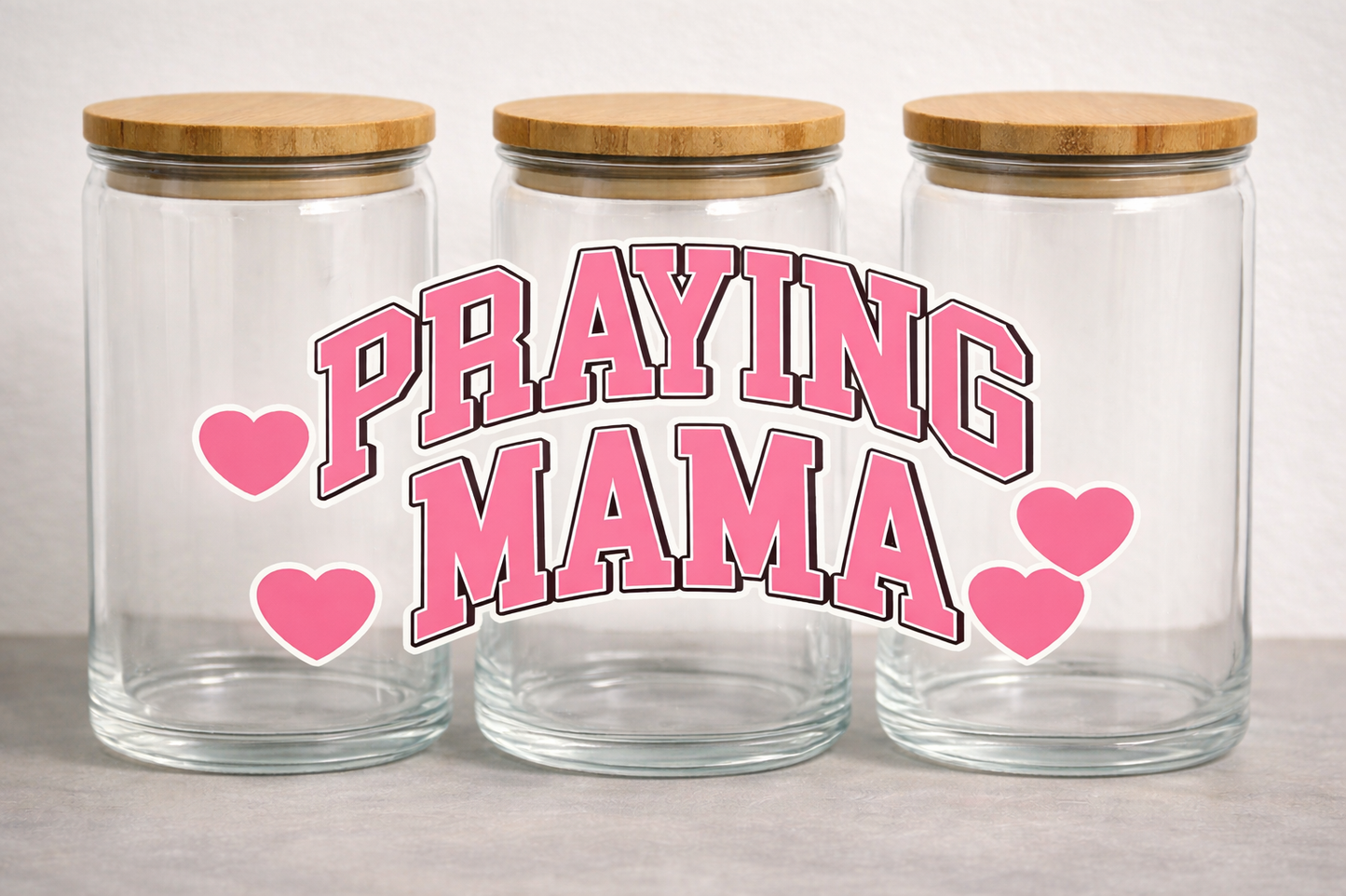 "Praying Mama"- pink #267