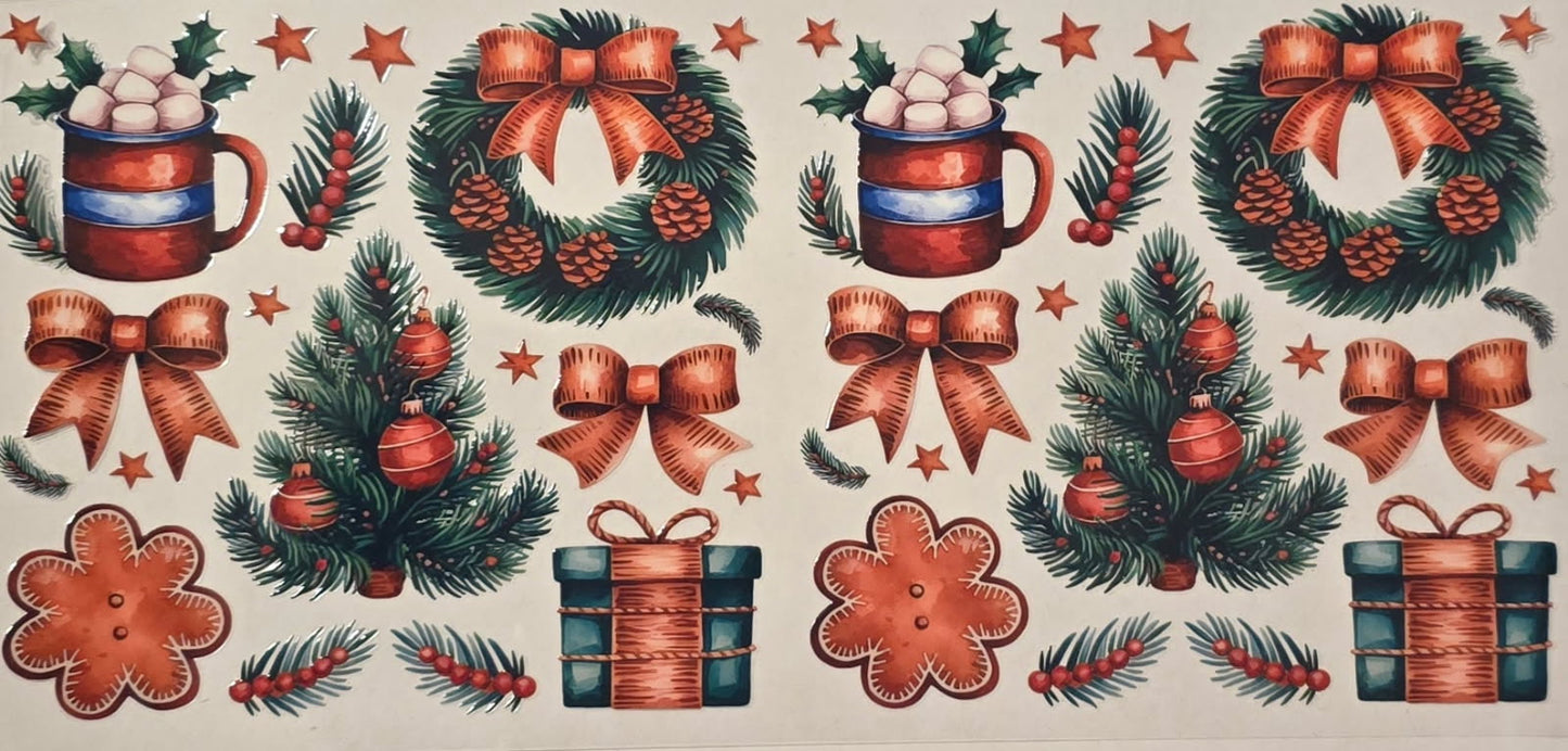 "A Christmas Holiday"- cup wrap #219