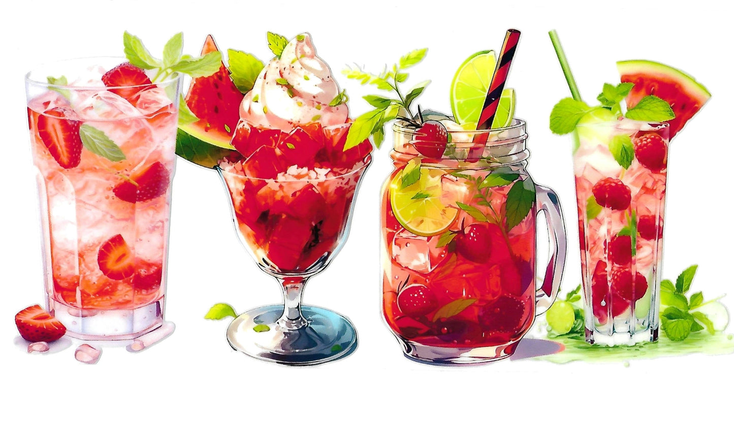#2001- Strawberry drinks