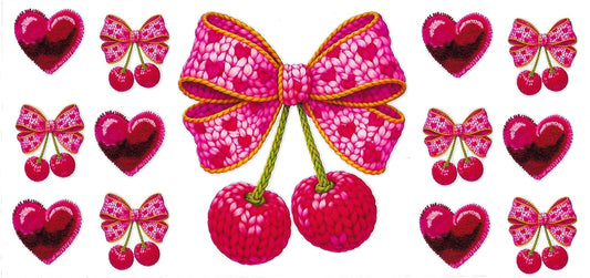#2012- Crochet cherries
