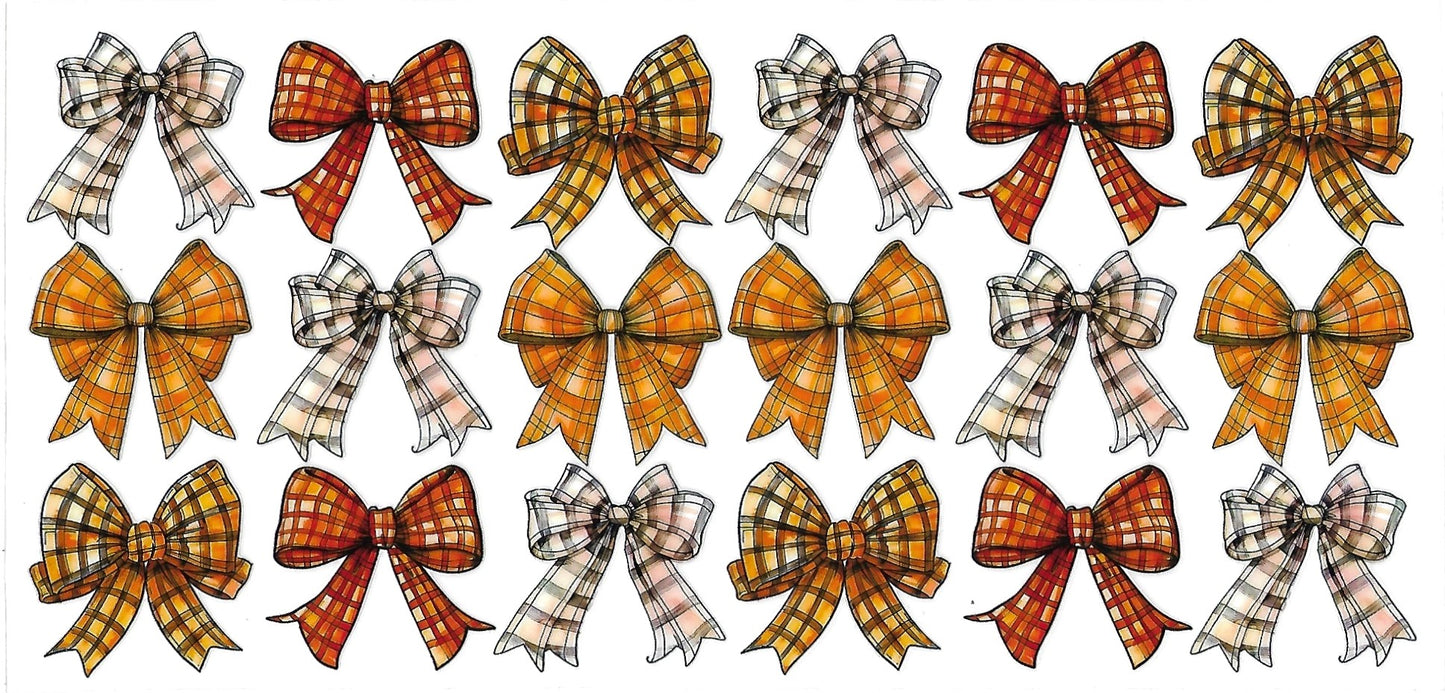 #4002- Plaid Bows