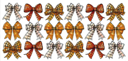 #4002- Plaid Bows