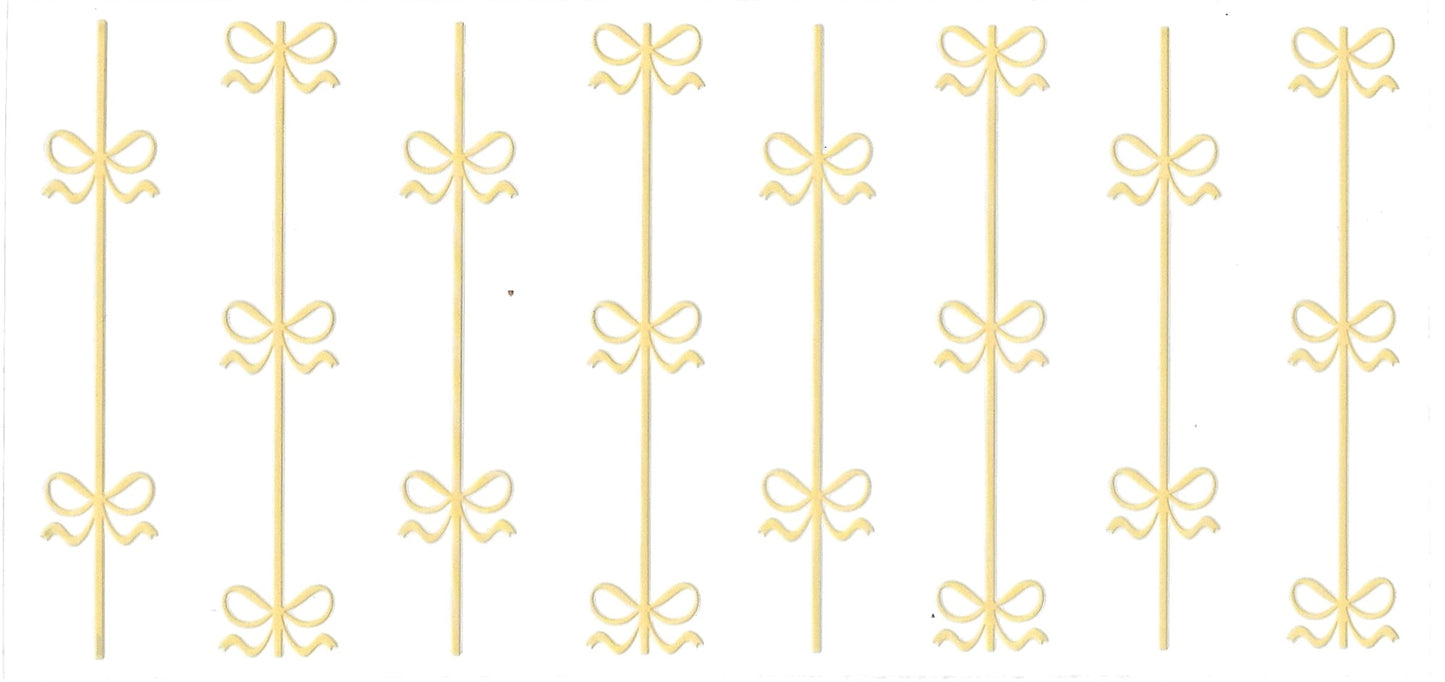 #4005- Yellow Bow wallpaper