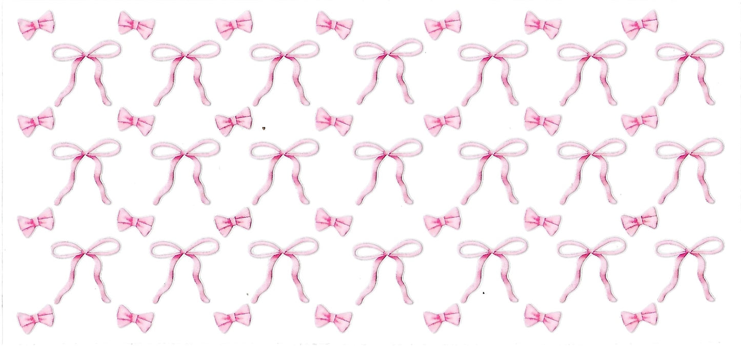 Tiny pink bows- # 232