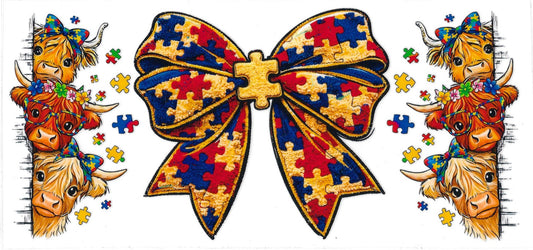 #4036- Autism Bow