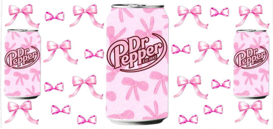 #2036- Pink bow Soda