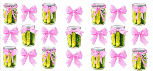 #2022- Pickle bows (Pink)