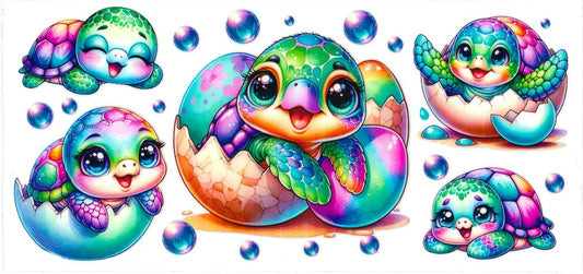 #505- Hatching Baby turtles