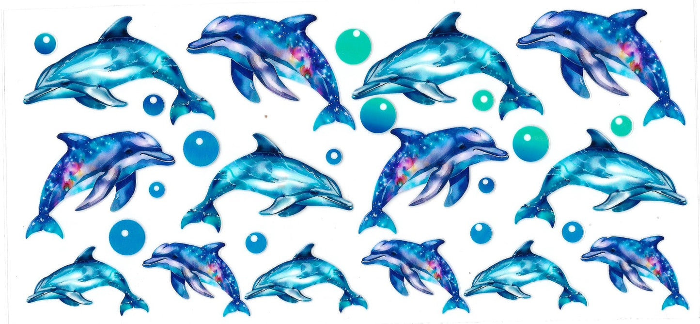 #510- Dolphins (Blue)