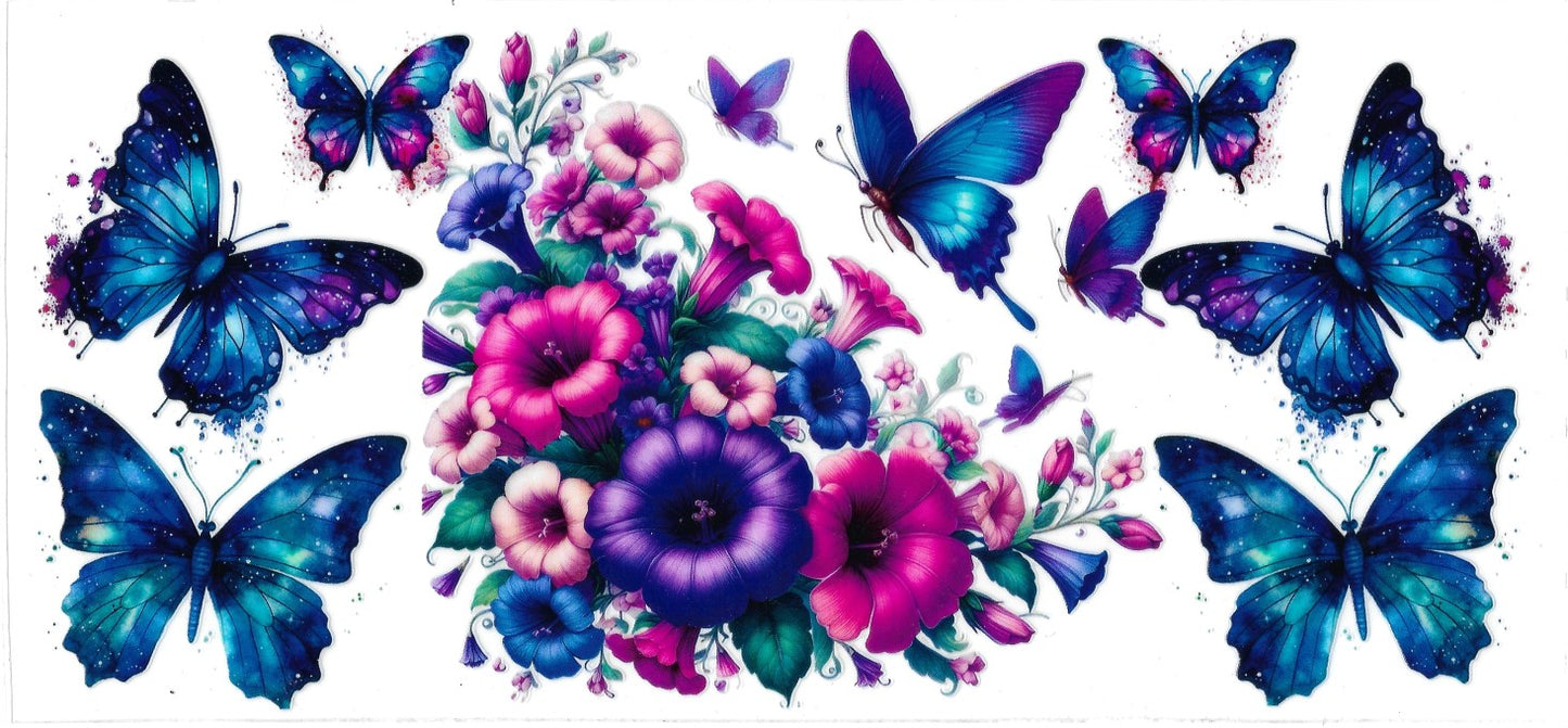 #299- Butterflies (Blue