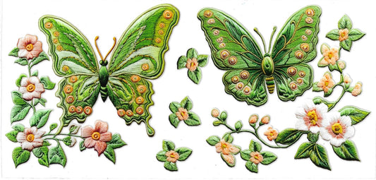 Green Butterfly Twin 2-#226