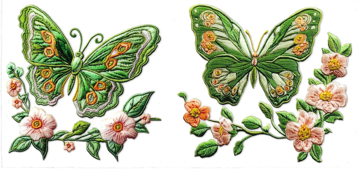 Green Butterfly Twin 1- #225