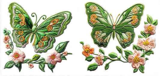 Green Butterfly Twin 1- #225