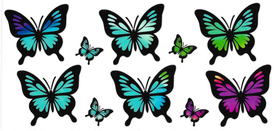 #324- Aqua dream Butterflies