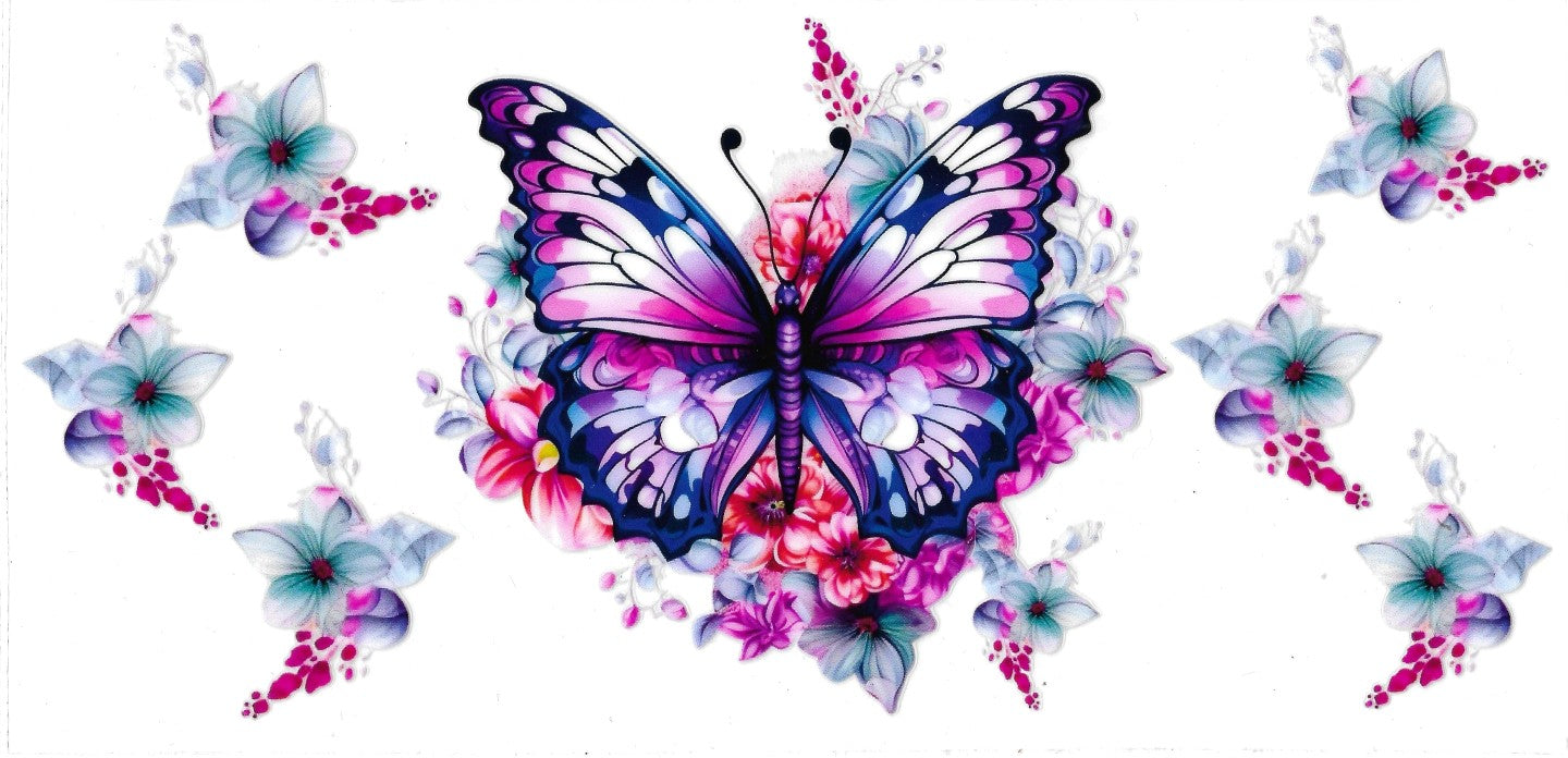 #317- Purple passion Butterfly