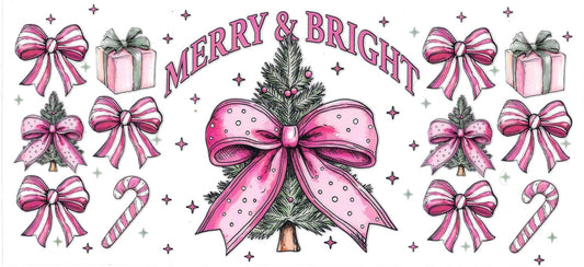 "Merry & Bright"- Cup wrap #211