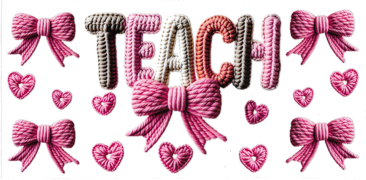 #610- Teach (Bow & heart)