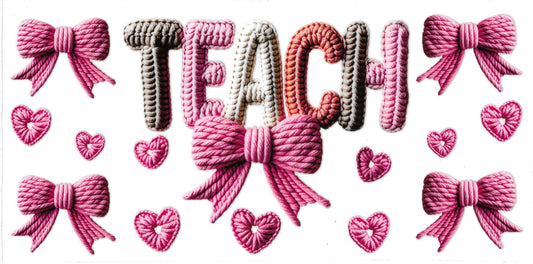 #610- Teach (Bow & heart)