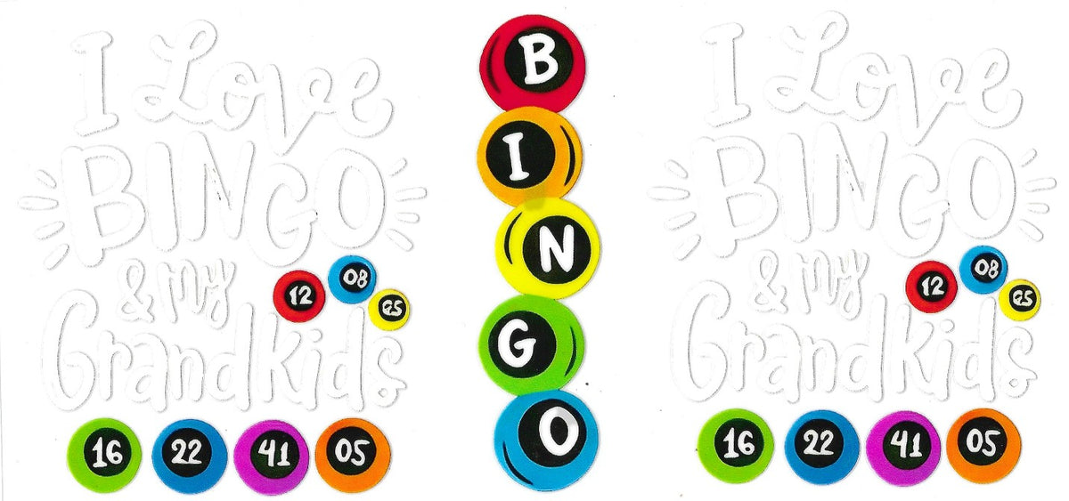 #6026- "I love BiNGO and my Grandkids"