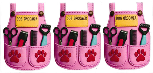 #6045- "Dog Groomer" (pink)