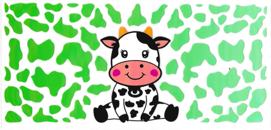 #442- Baby cow (Lime green)