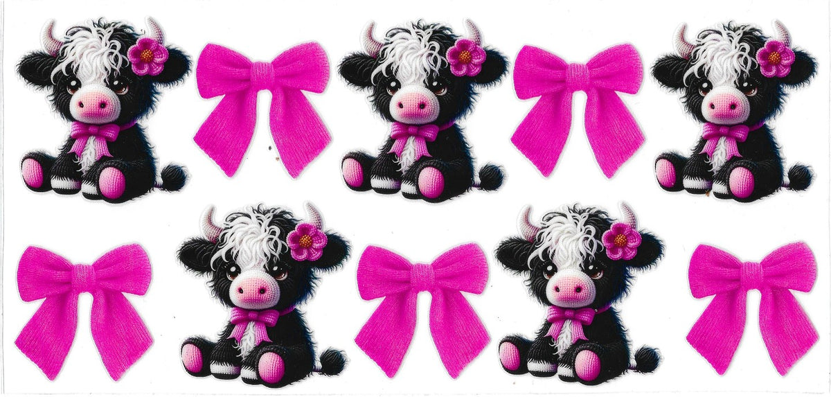 #454- "Pretty in Pink Moo"