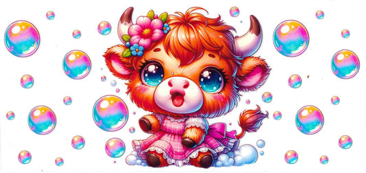 #457- "Little Miss Moo Bubbles"
