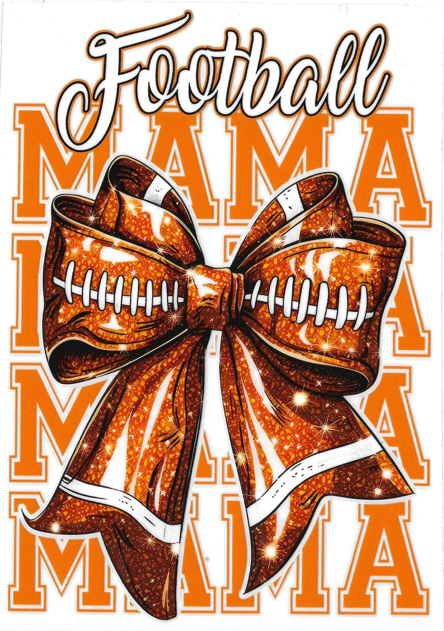 #633N- Football Mama Notebook wrap