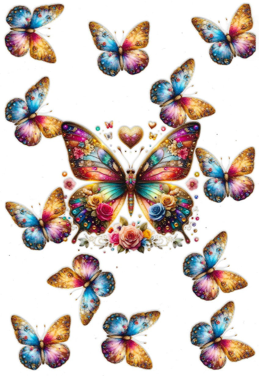 #311- Butterfly Cup wrap