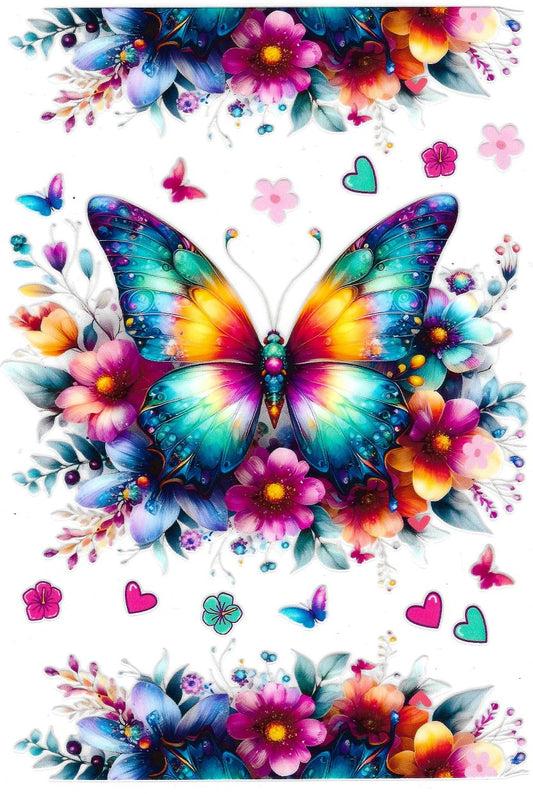 #326N- Butterfly wrap