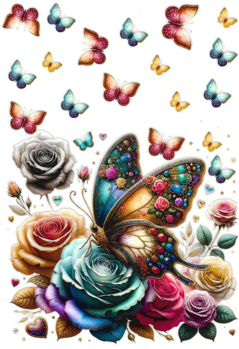 #328N- Butterfly wrap