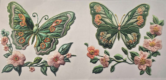 Green Butterfly Twin 1- #225