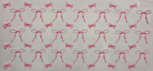 Tiny pink bows- # 232
