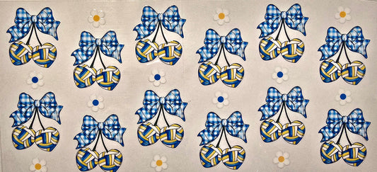 Volleyball Bows/Hearts- #251