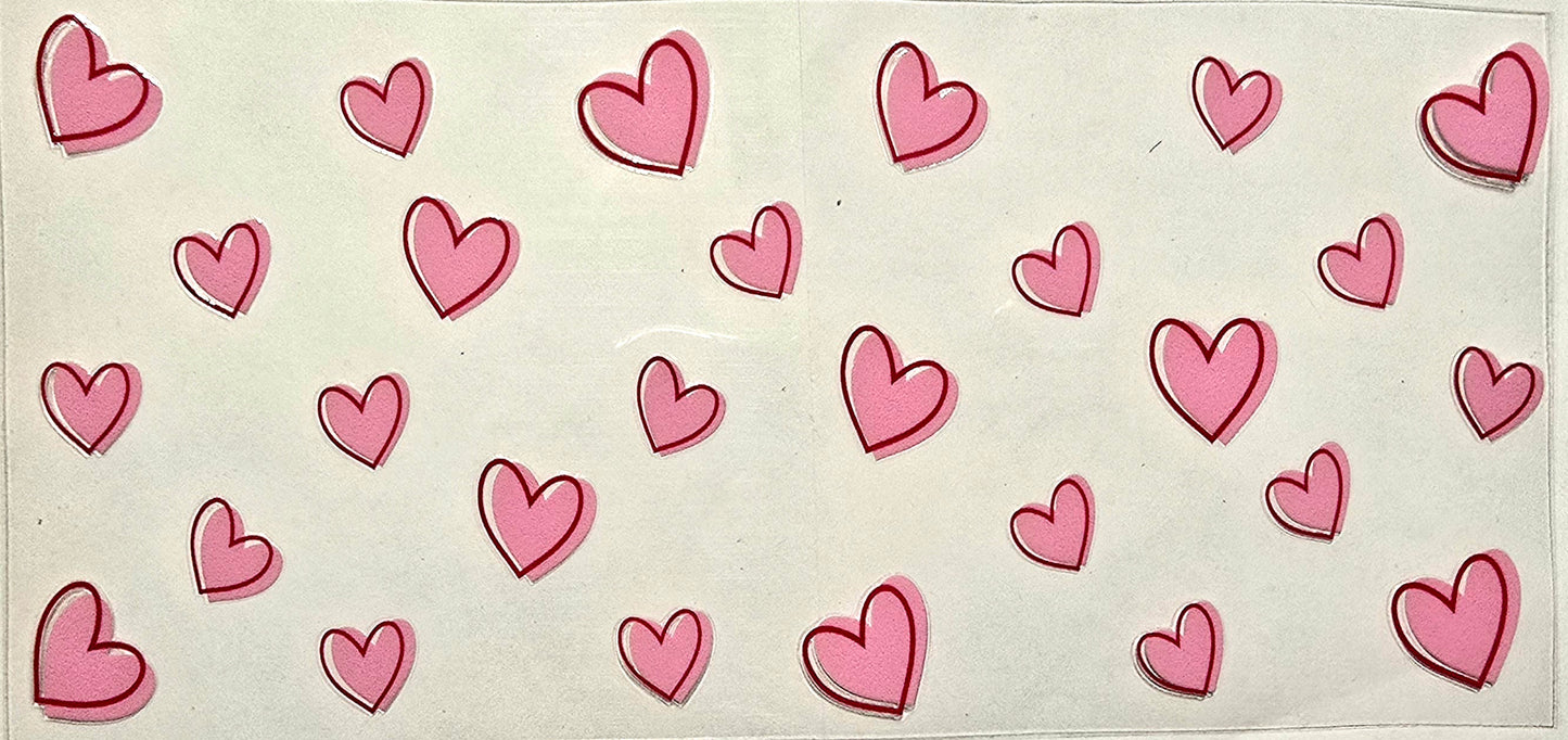 "Pink Hearts"- #288