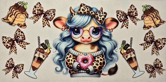 #417- Highland Cow (Sweets & bows)