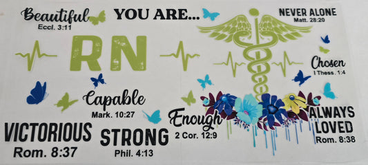 #614- RN Affirmations (Lime Green)