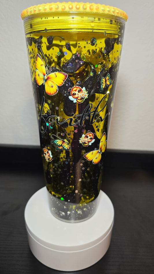 24oz Acrylic "Faith" Tumbler