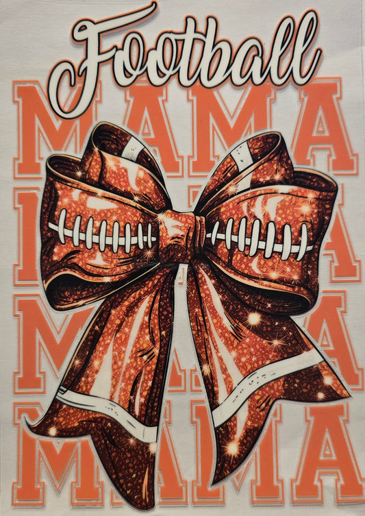 #633- Football Mama Notebook wrap